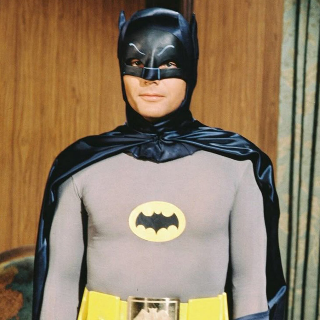Adam West's Batman Costume (1966 TV Series)