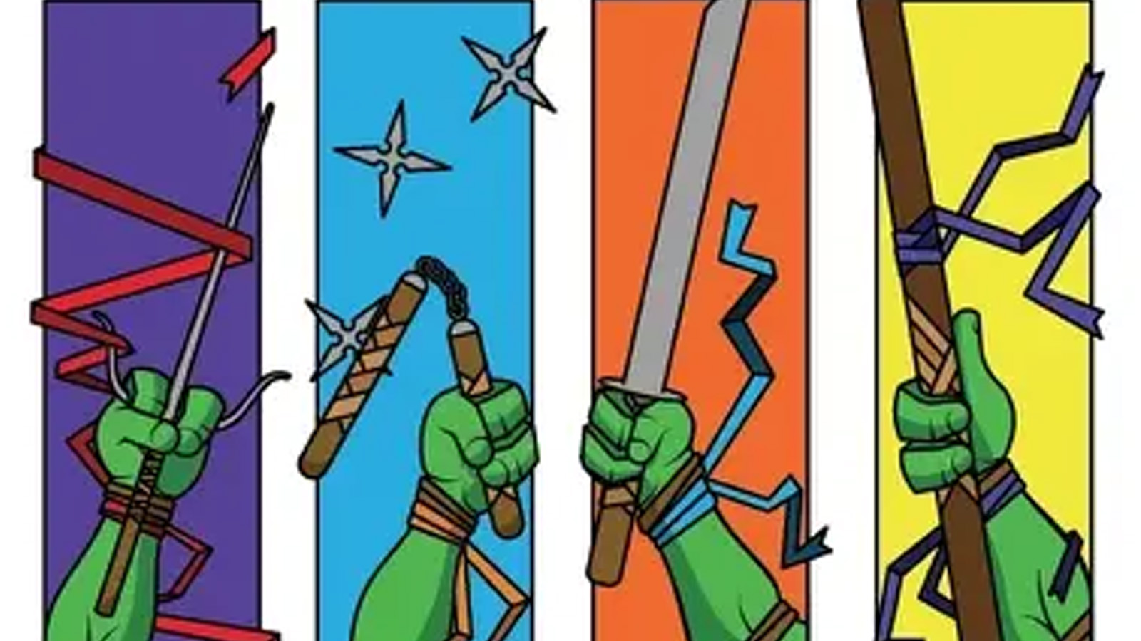 TMNT weapons