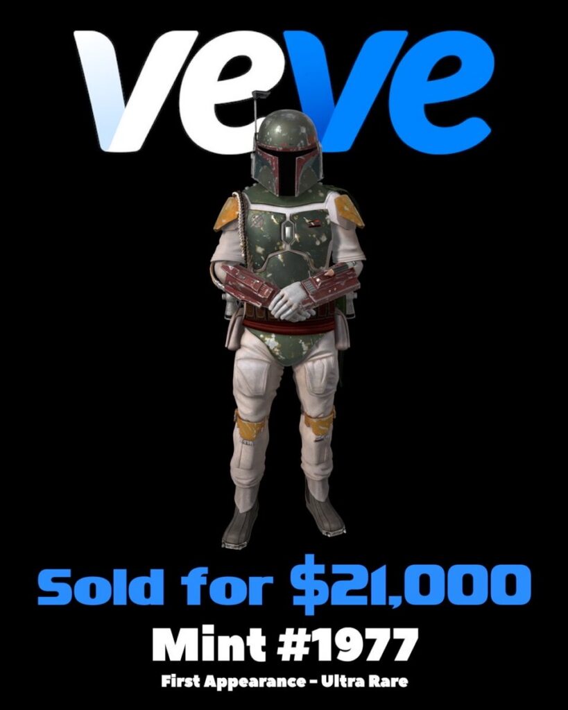 Boba Fett collectible sells for 21k