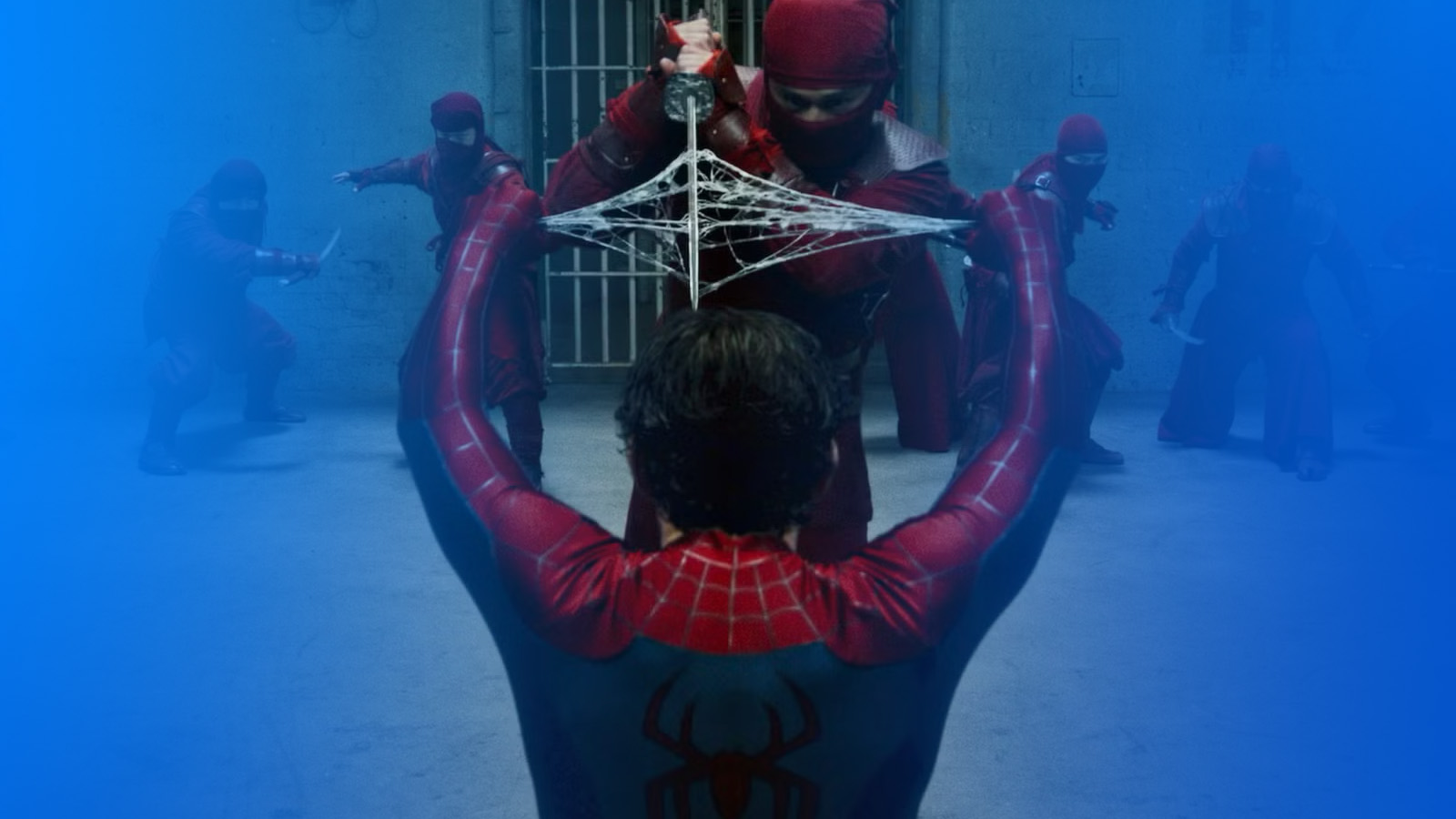 Spider-Man fighting off villian in Brand New Day