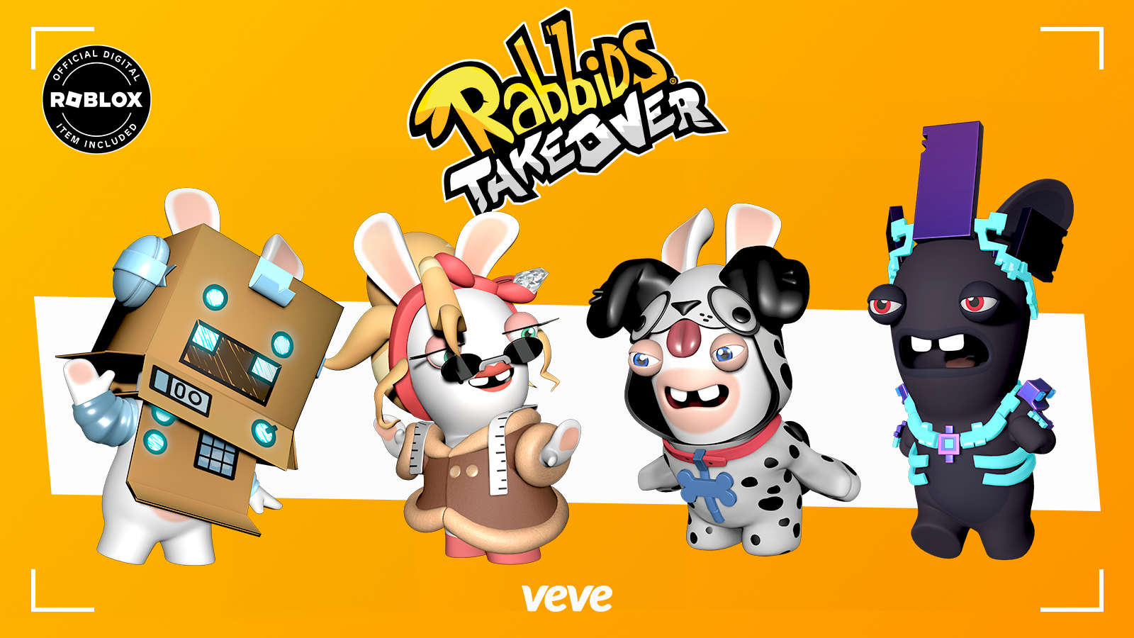 Ubisoft Rabbids Takeover collectibles on VeVe