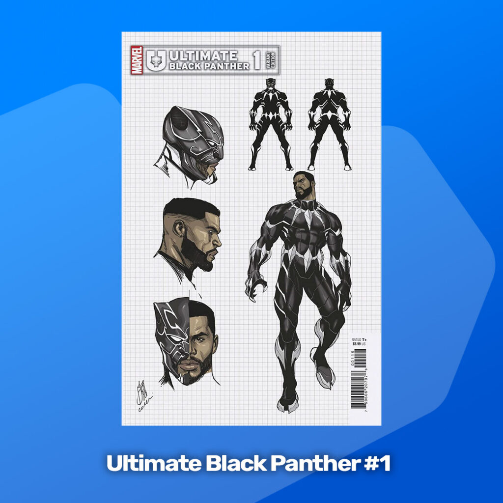Top 10 des couvertures de comics Black Panther en 2026 10
