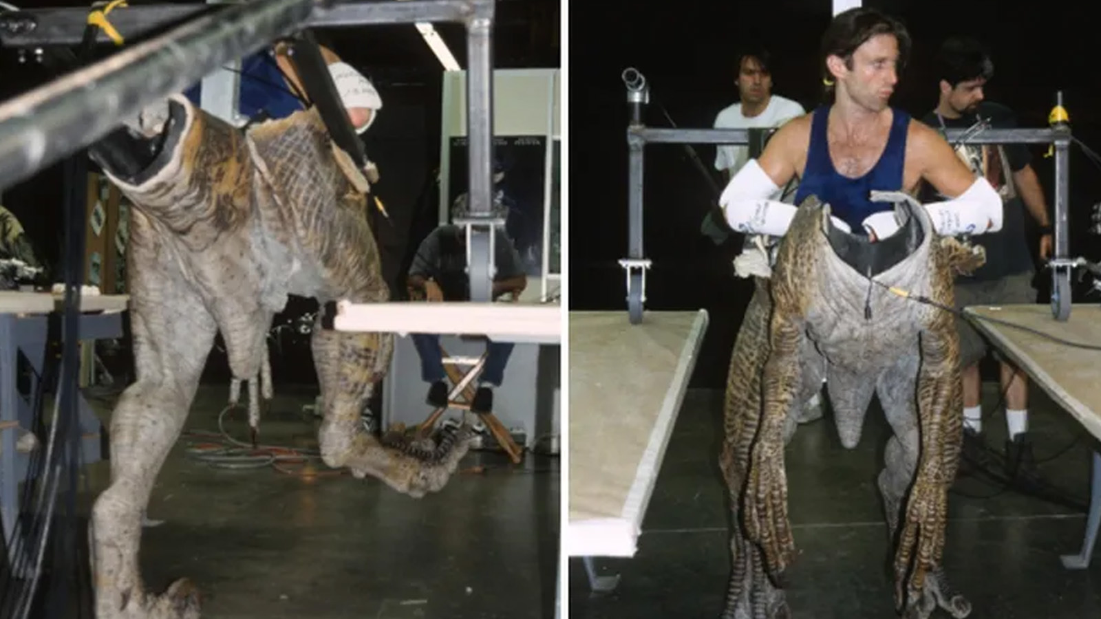 Jurassic Park behind the scenes