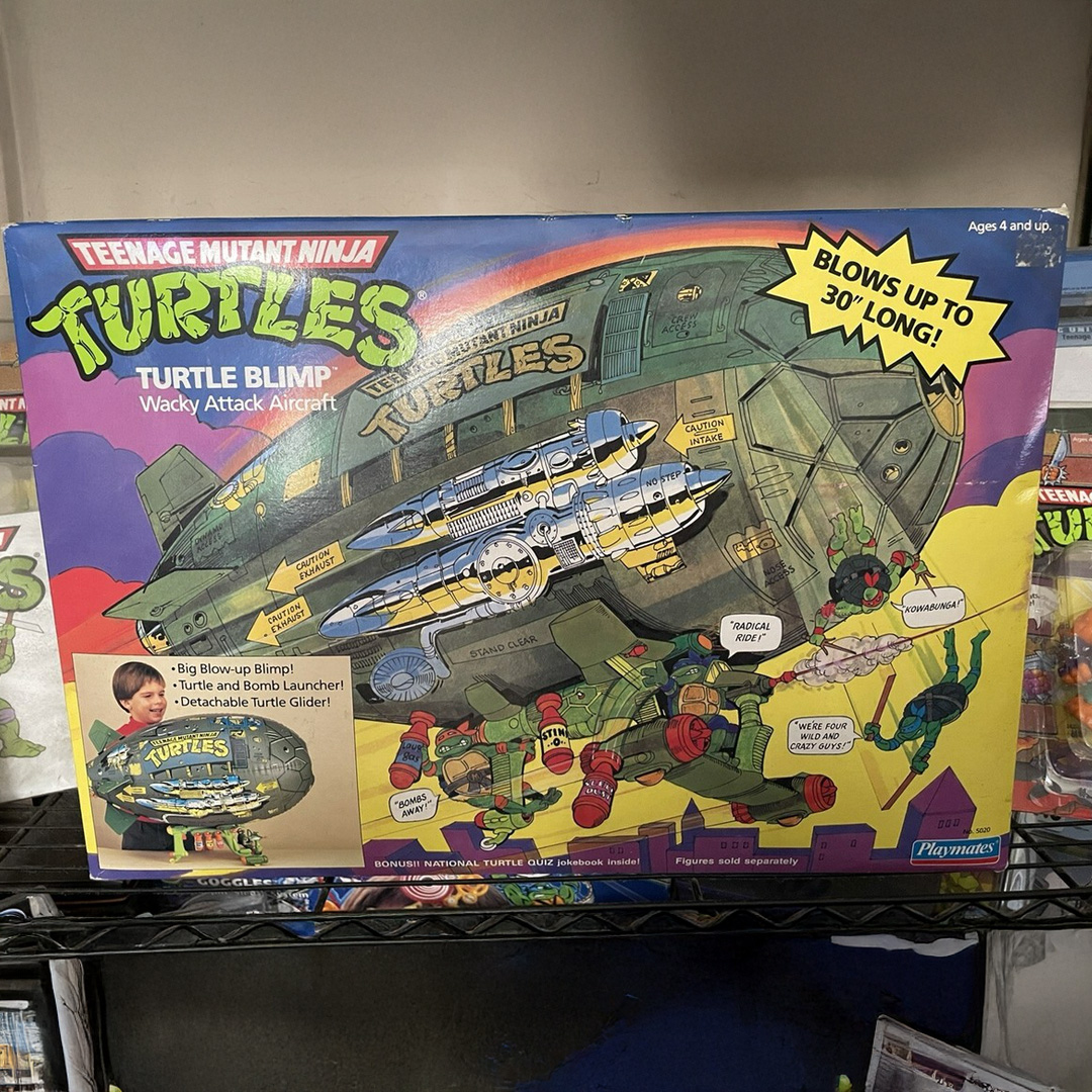 1988 Playmates TMNT Turtle Blimp