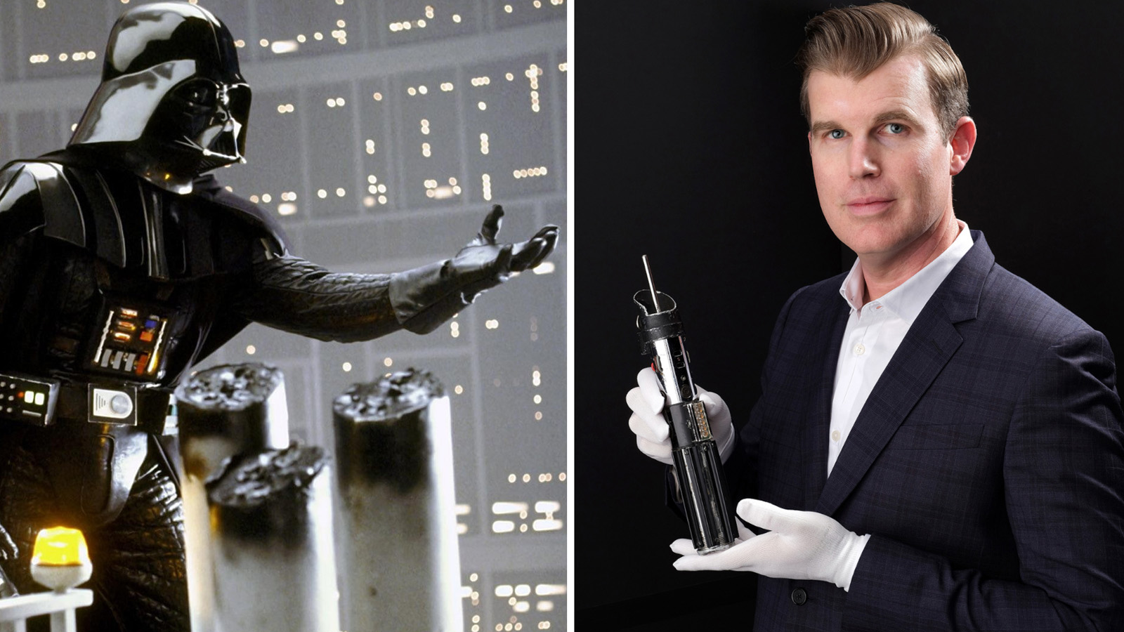 Darth Vader lightsaber sells at auction