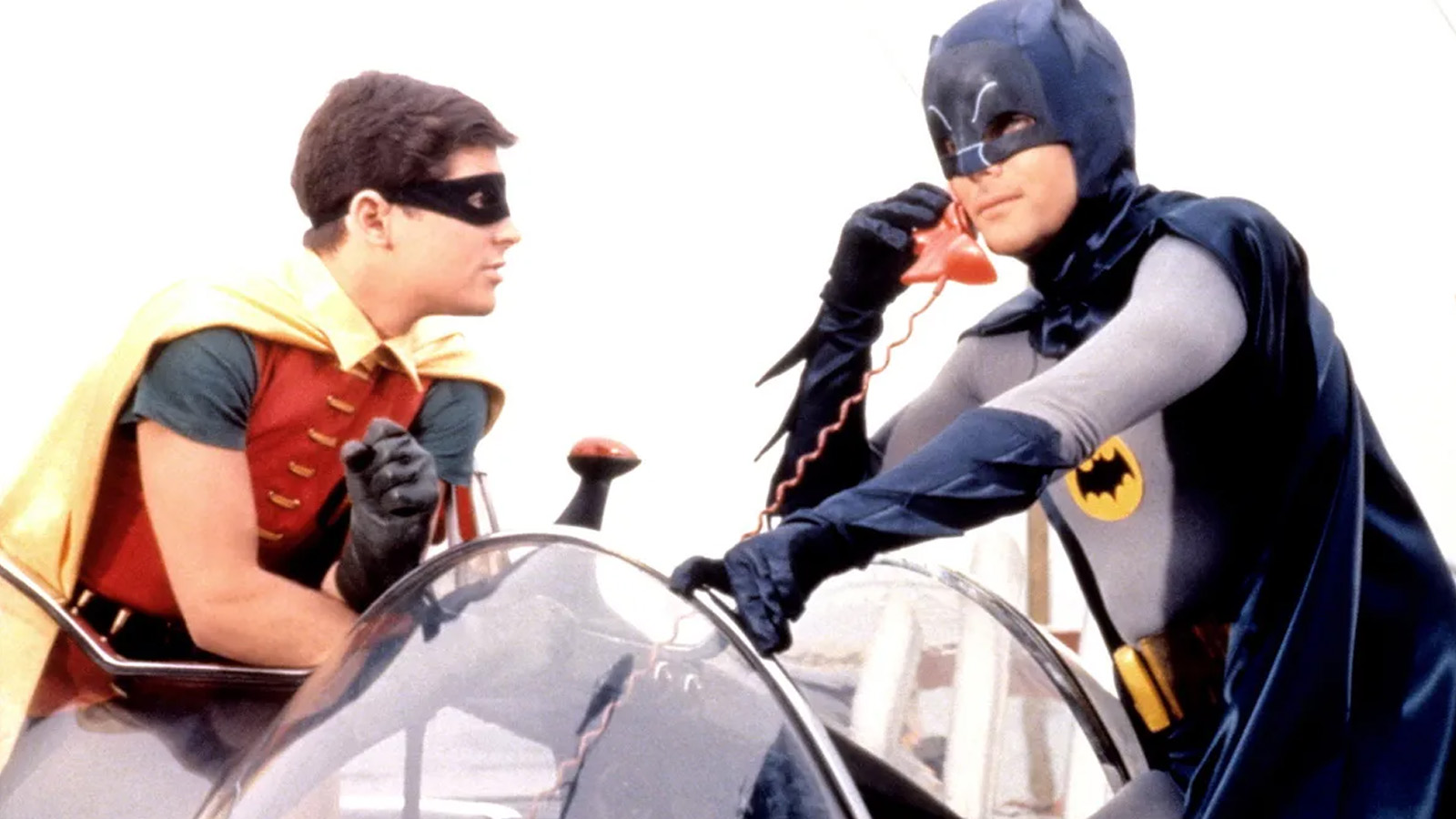 Old school batman and robin