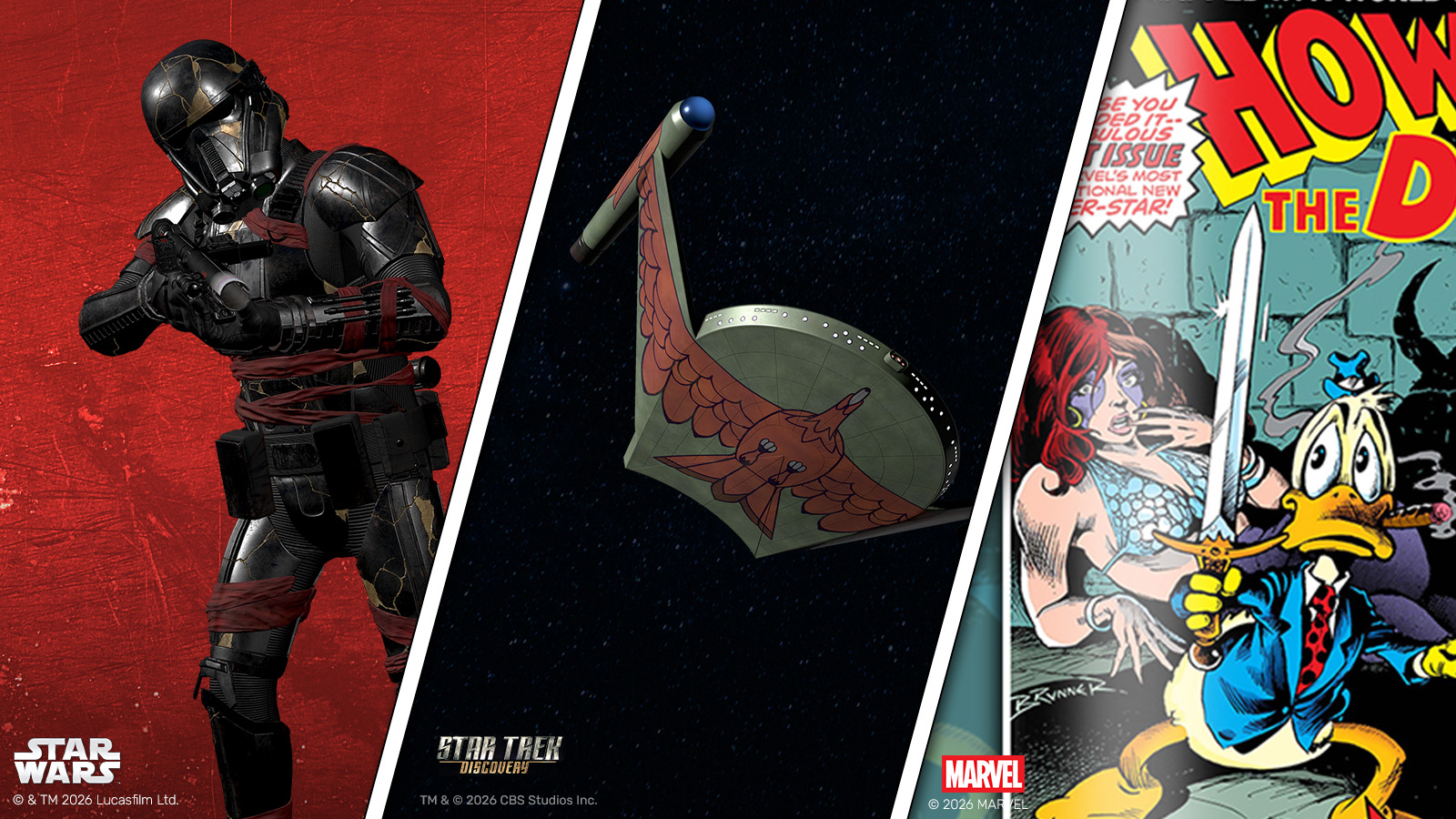 new this week VeVe featuring Night Troopers, Star Trek, and Howard the Duck