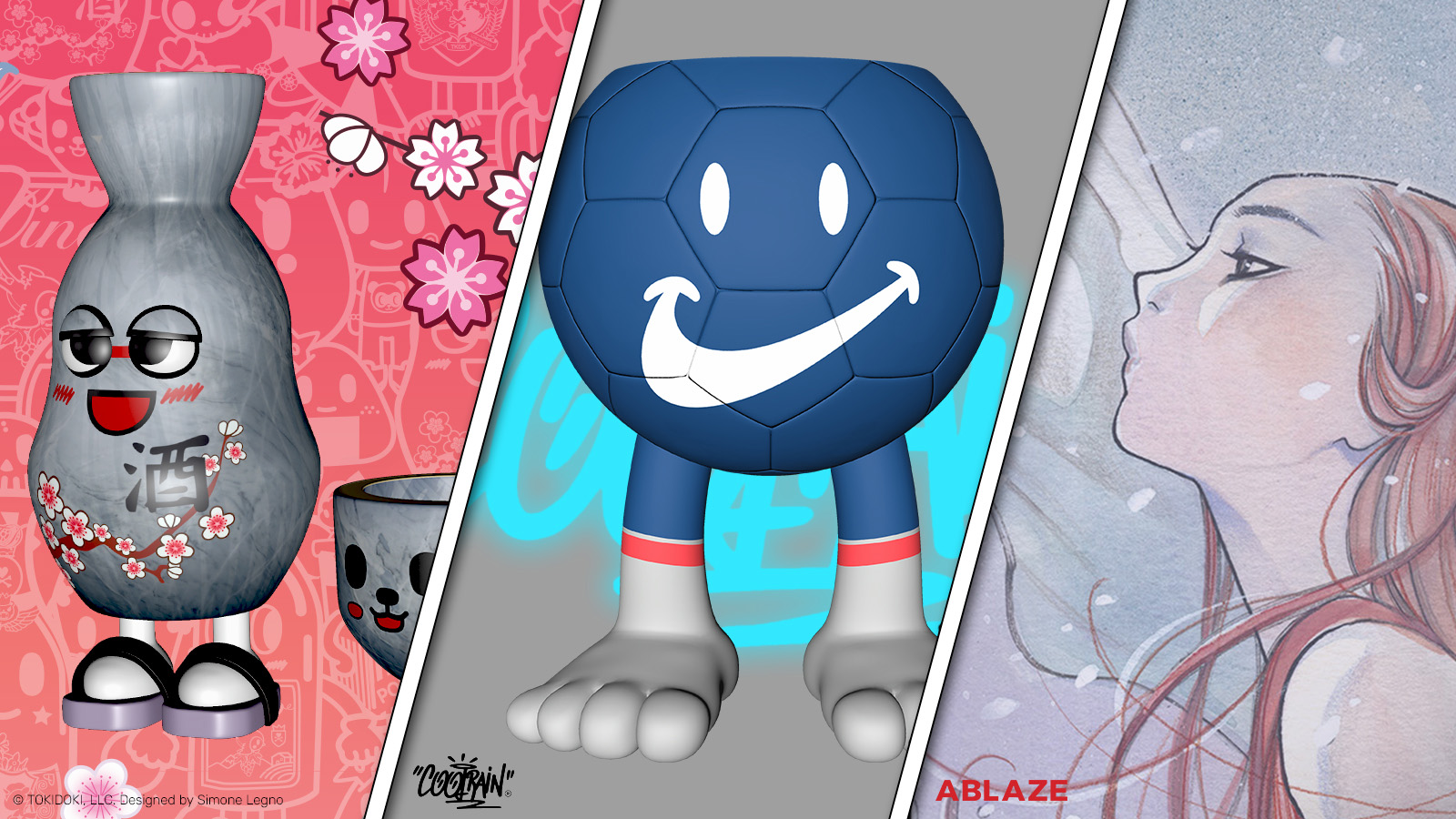 new this week VeVe featuring tokidoki, Coolrain, Ablaze