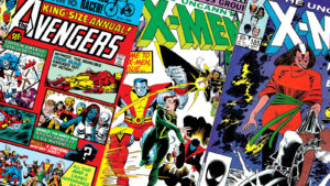 Rogue comics in a row