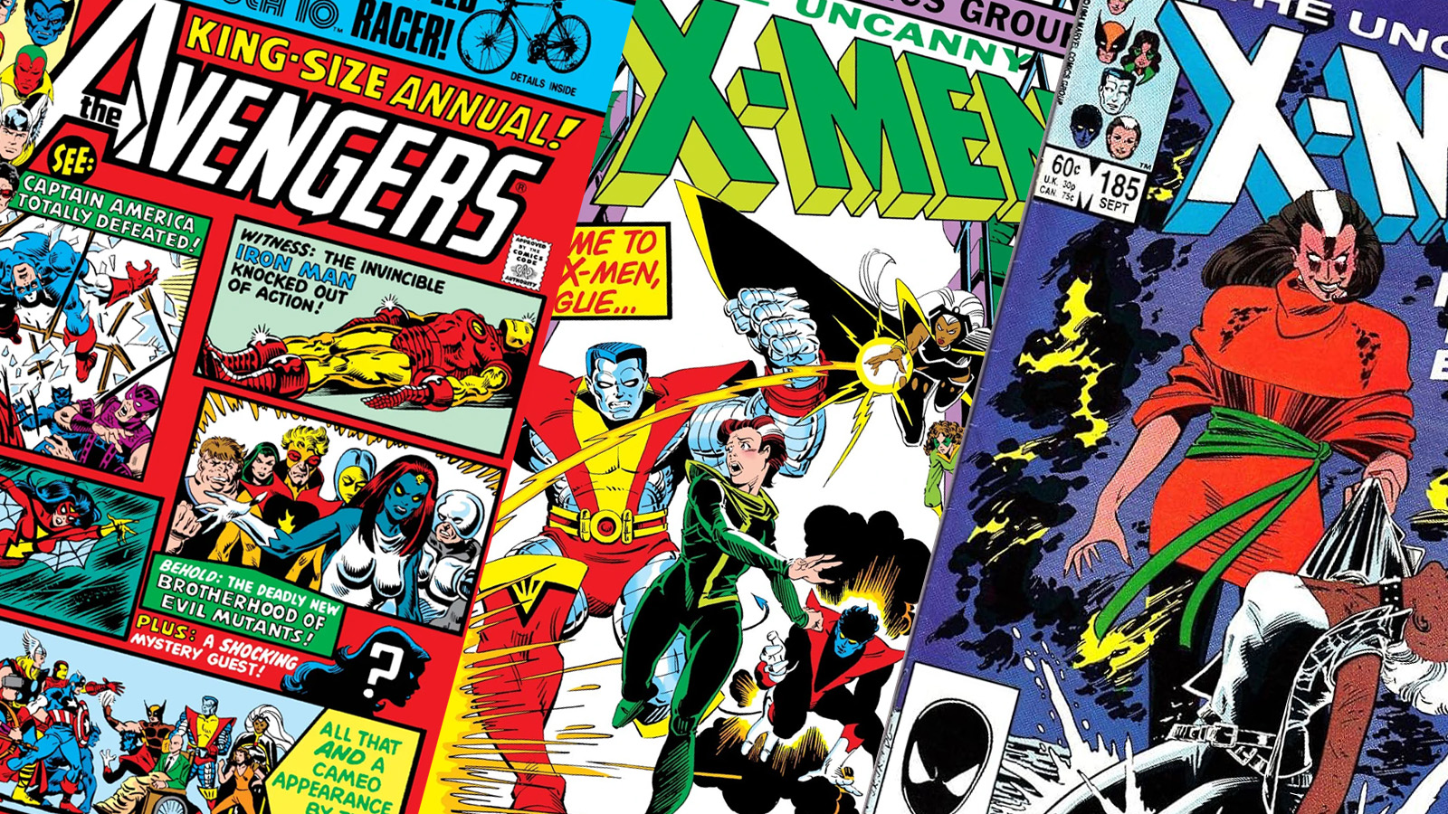 Rogue comics in a row