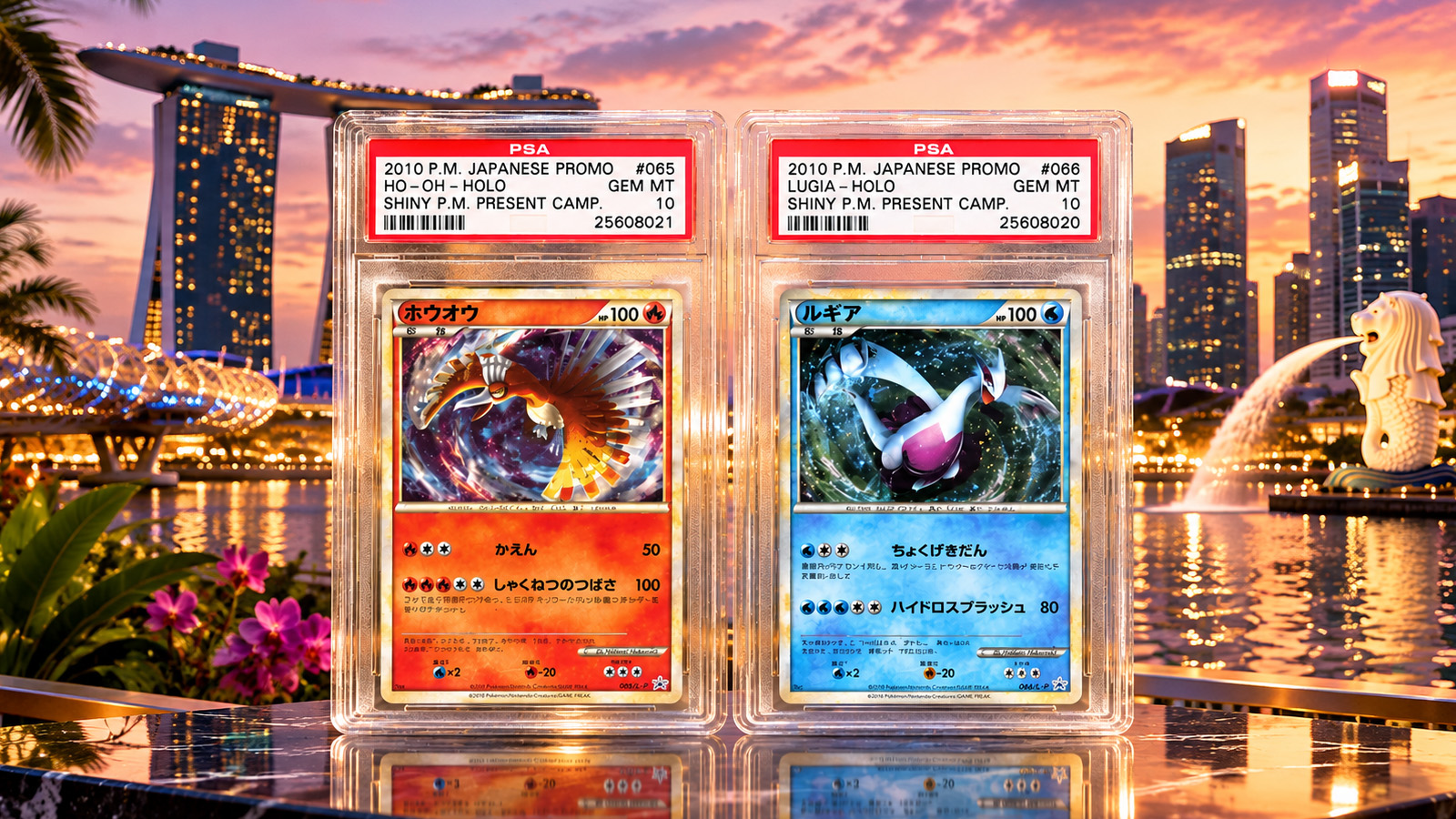 Singapore Sunset Pokémon Card Showcase
